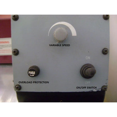 Close-up view of DFM20 Control Panel
