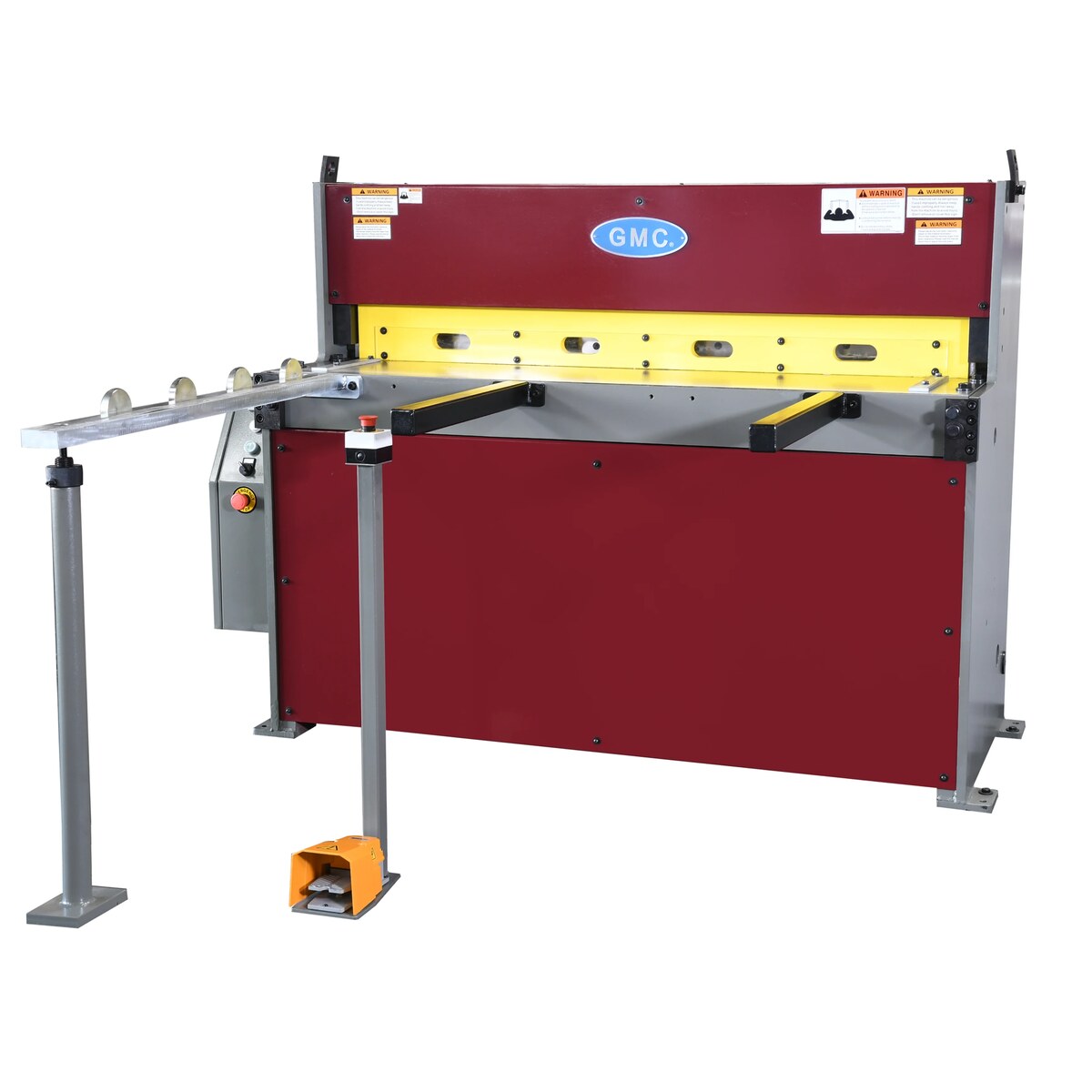 View of GMC 4' x 10 Ga. Hydraulic Metal Shear HS-0410MD