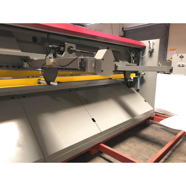 View of GMC HS-1025E Metal Shear Electric Backgauge