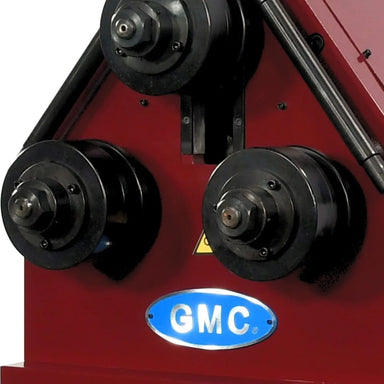 Close-up view of GMC 3-Roll Bender