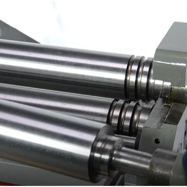 Close-up view of Top Roll Assembly