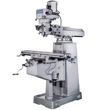 View front of Sharp Industries Knee Milling Machine TMV-1