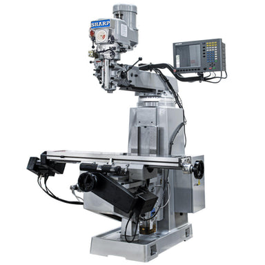 View front of Sharp Industries Knee Milling Machine TMV-MP-2