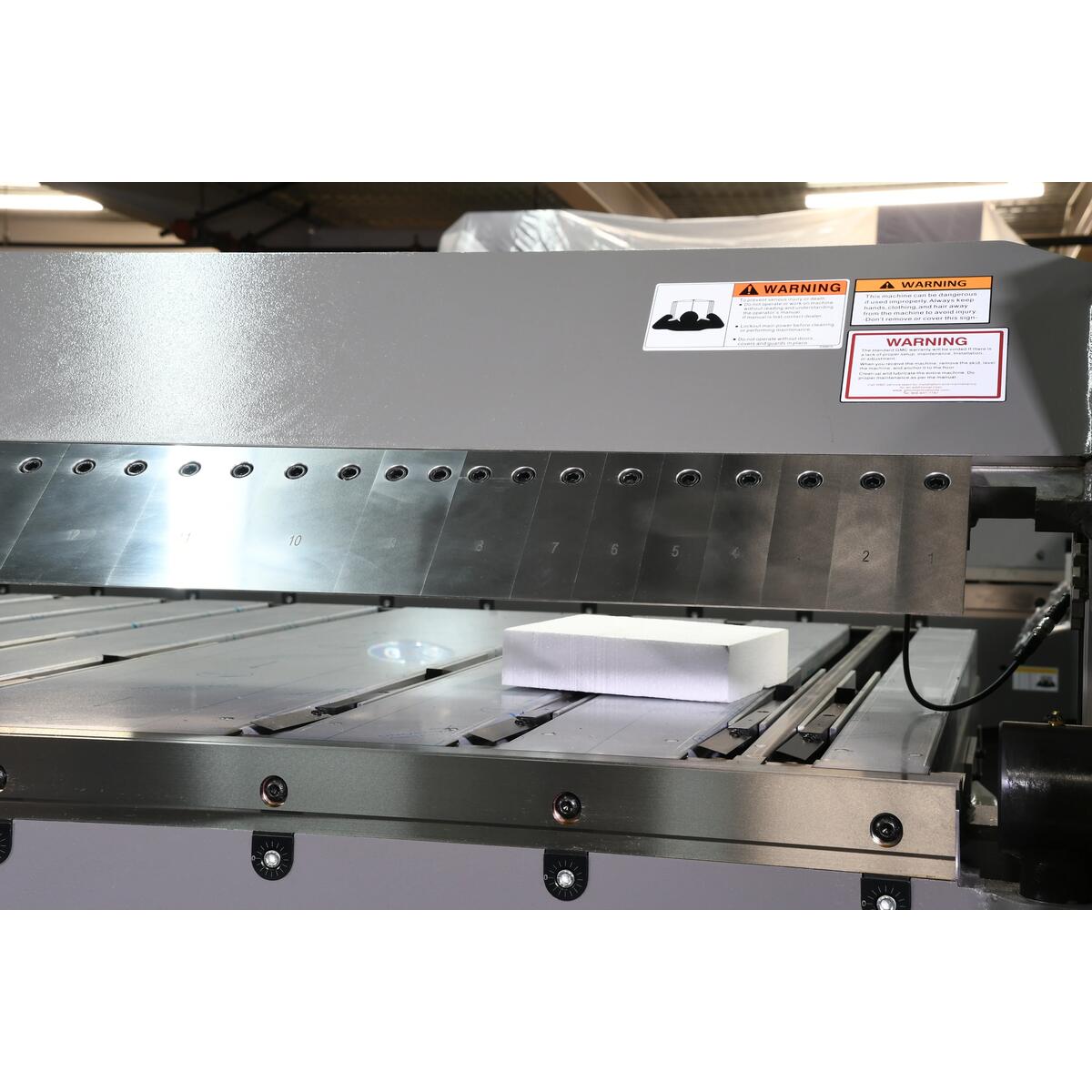 View of the CNC Folder Bending Area