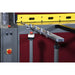 Close-up view of EPS-0412M Shear Backgauge