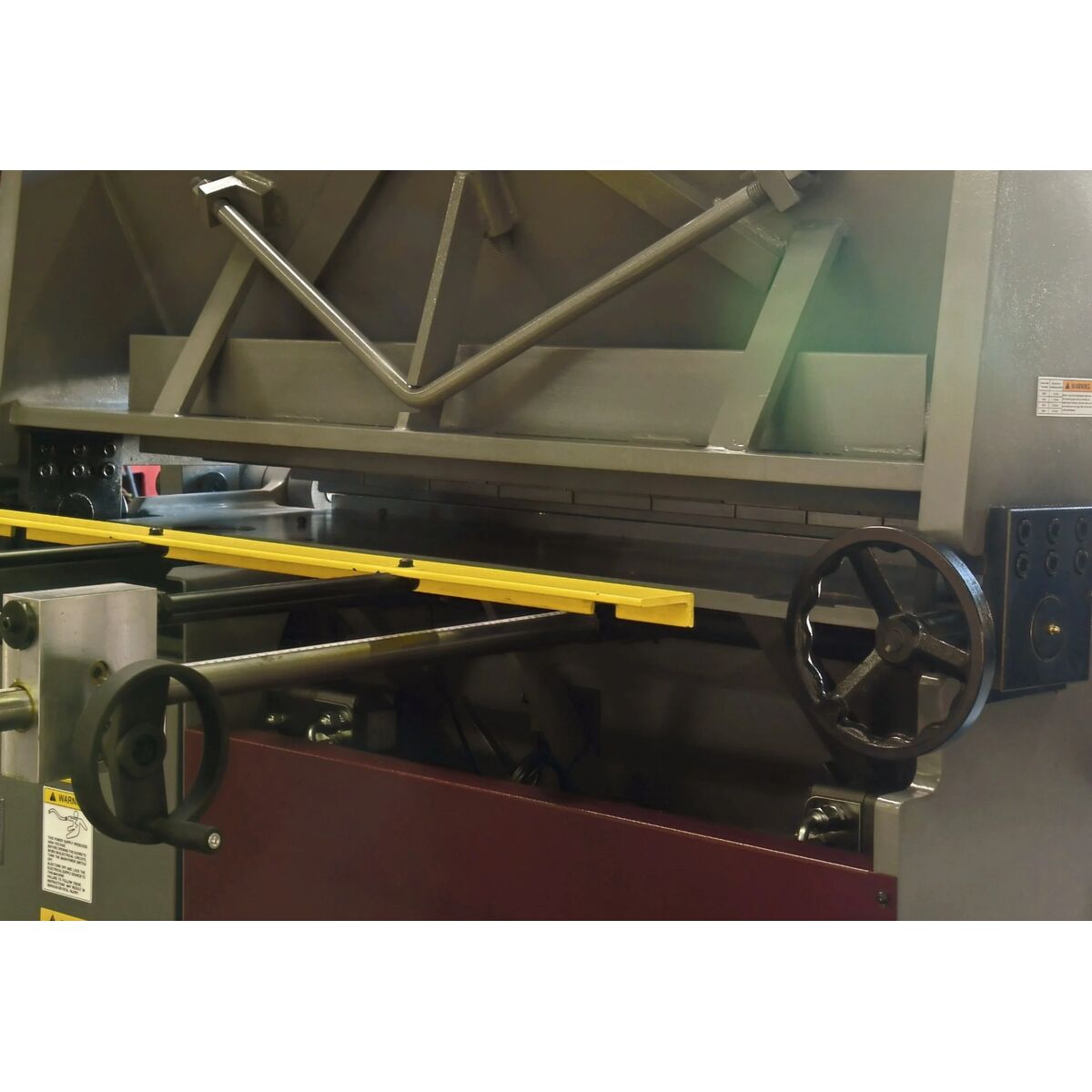 View of Metal Clamping Beam