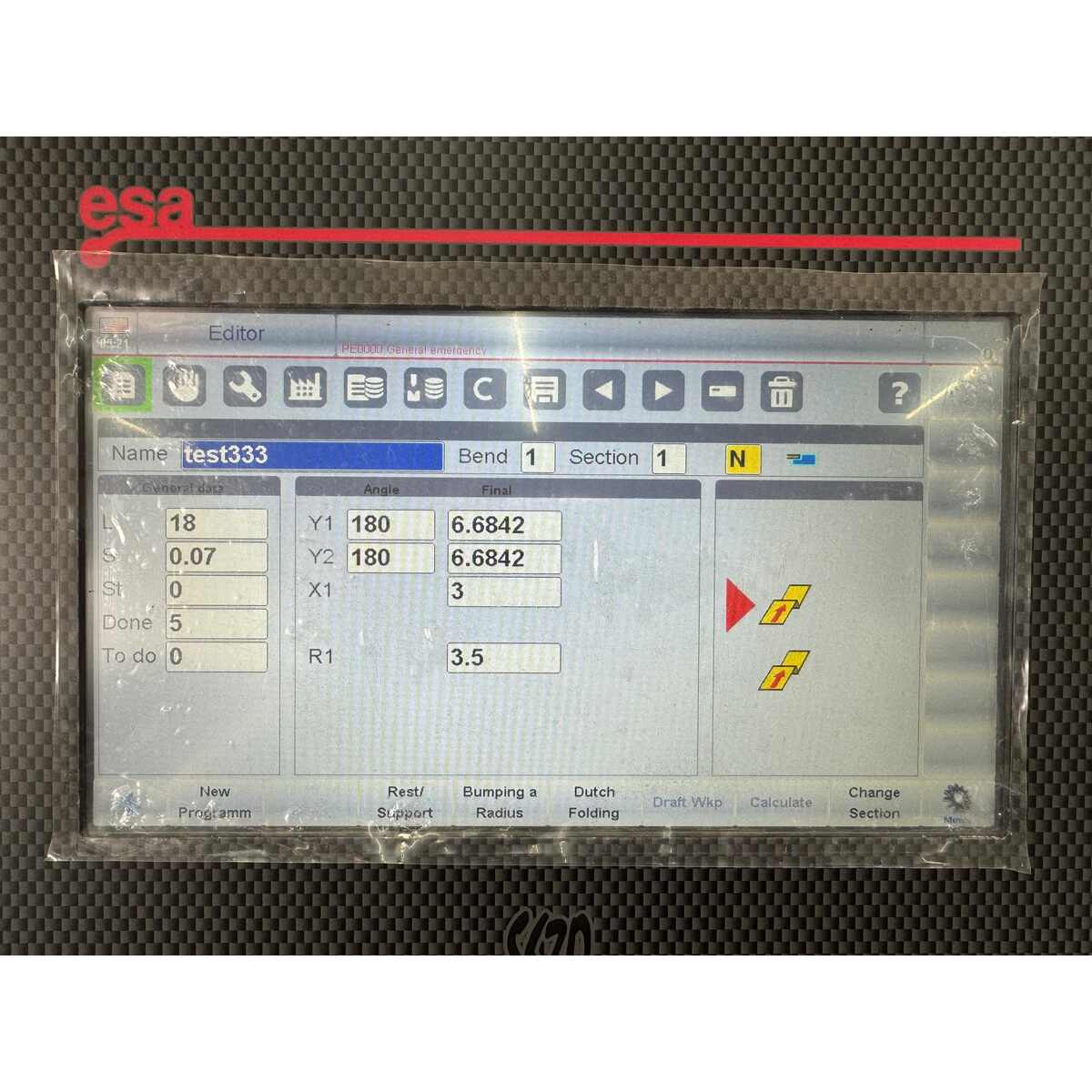 View of Interface Panel