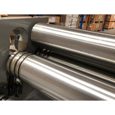 Close-up view of Bending Rolls Rollers