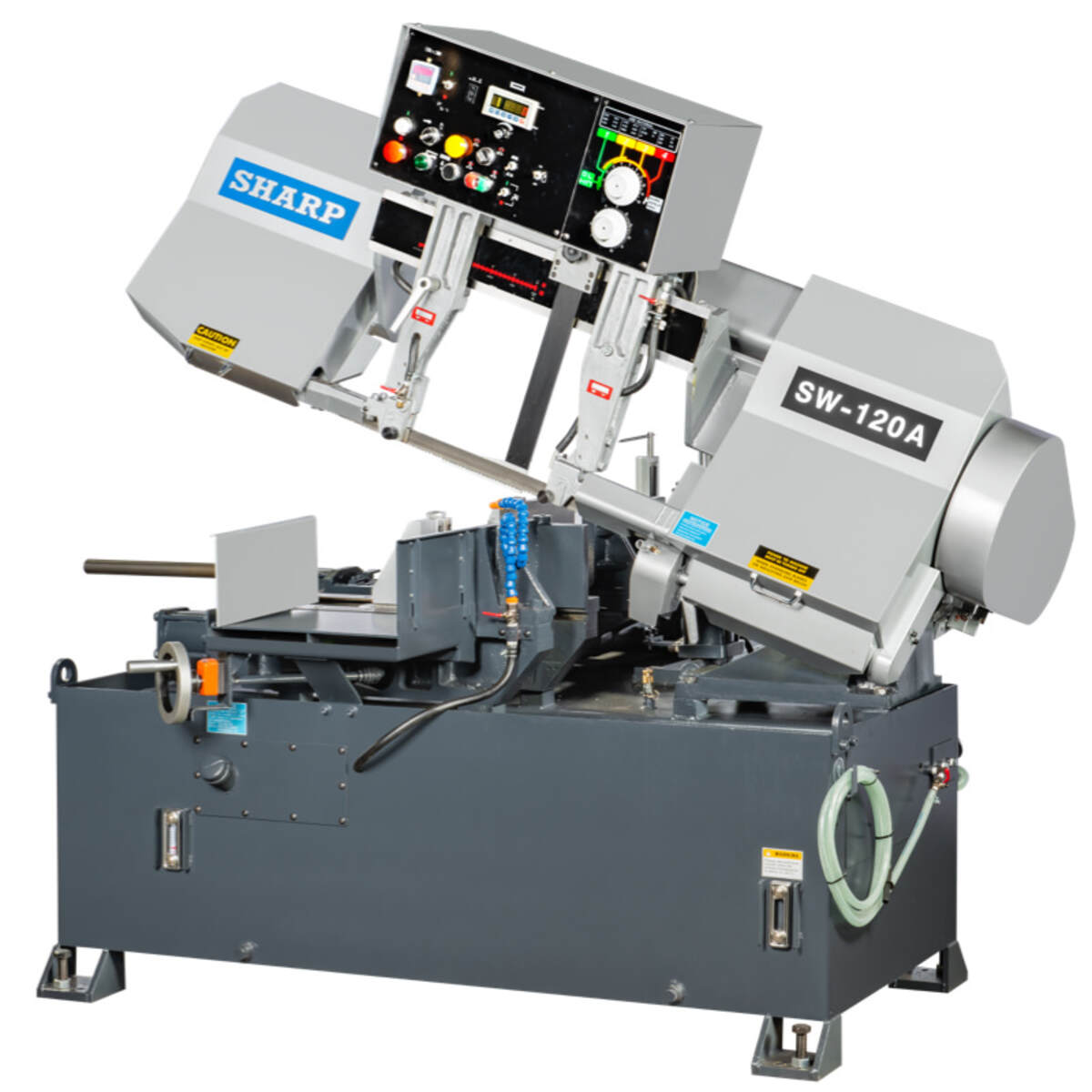 View fron of Sharp Industries SW-120-A Saw