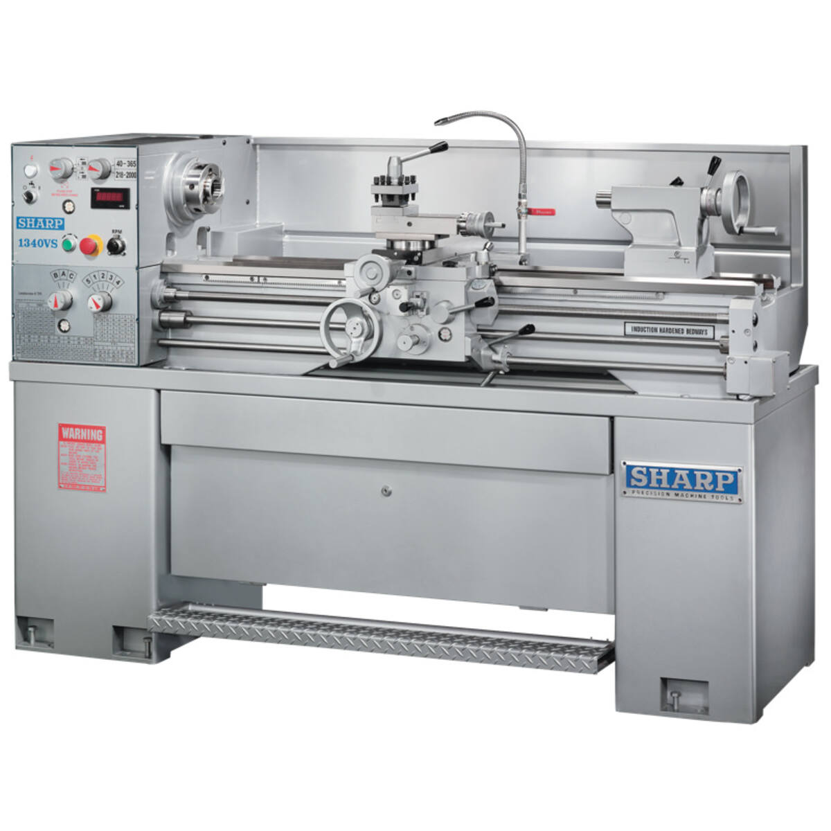 View front of Sharp Industries Lathes 1340-VS