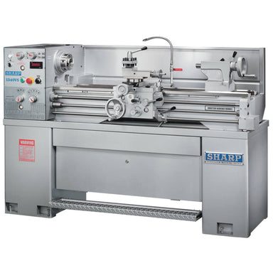View front of Sharp Industries Lathes 1340-VS