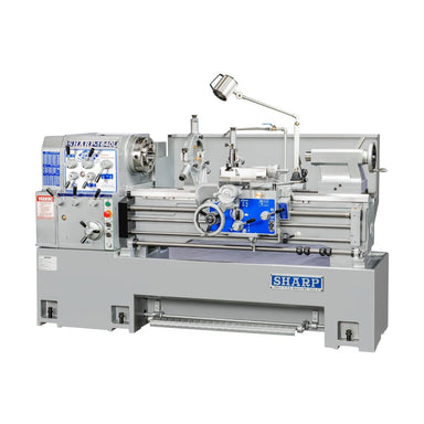 View front of Sharp Industries Lathes 1640-L