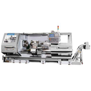 View Front of Sharp Industries 3060-TC-F Lathe